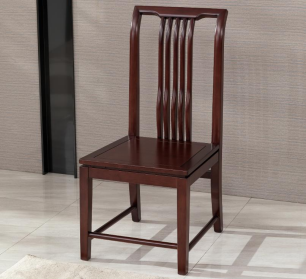 四季檀香 新中式风格家具红檀木实木餐椅2950024